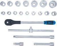 Steckschlüssel-Satz Zwölfkant | Antrieb 20 mm (3/4") | 21-tlg.