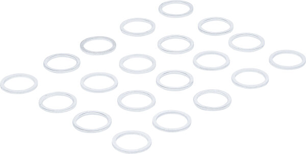 Dichtring-Sortiment | zu Art. 126 | Ø 15 / 18,5 mm | 20-tlg.