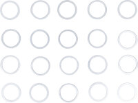 Dichtring-Sortiment | zu Art. 126 | Ø 15 / 18,5 mm...