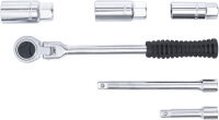 Zündkerzen-Werkzeug-Satz | Antrieb 10 mm (3/8") | 6-tlg.