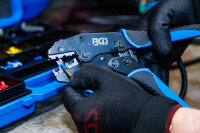 Crimpzangen-Satz | mit 2 Paar Backen | mit Kabelschuh-Sortiment | 1000-tlg.