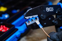 Crimpzangen-Satz | mit 2 Paar Backen | mit Kabelschuh-Sortiment | 1000-tlg.