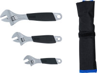 Rollgabelschlüssel-Satz mit Kunststoff-Softgriff | 3-tlg.