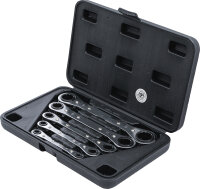 Ratschen-Ringschlüssel-Satz, gerade, umschaltbar | SW 6 x 8 - 19 x 22 mm | 5-tlg.