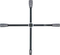 Lkw-Radkreuz | faltbar | Vierkant | SW 24 x 27 x 32 x 20 mm (3/4")