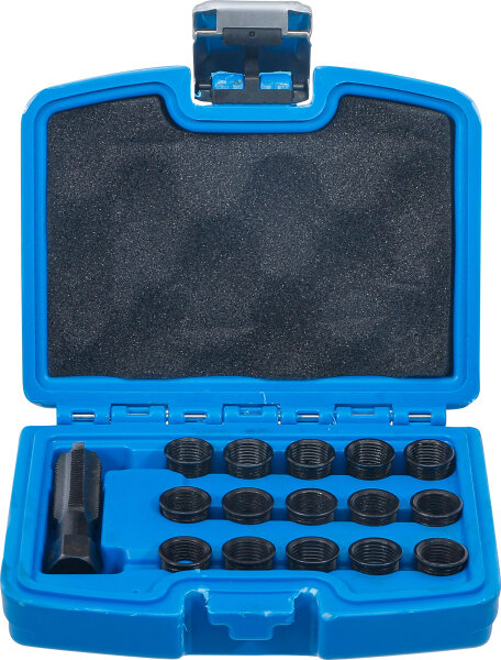 Reparatursatz für Zündkerzengewinde | M14 x 1,25 mm | 16-tlg.