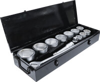 Steckschlüssel-Satz | Antrieb 25 mm (1") | SW 36 - 80 mm | 15-tlg.