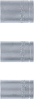 Steckschlüsseleinsatz-Satz | Antrieb 12,5 mm (1/2") | SW 15 - 17 - 19 mm | 3-tlg.