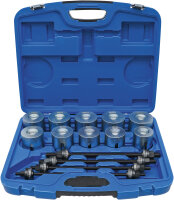 Zug- und Druckhülsen-Satz | mit 4 Spindeln | 24-tlg.