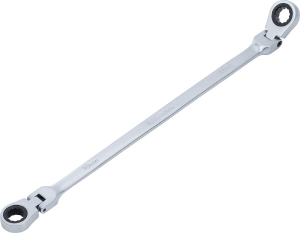 Doppel-Ratschen-Gelenkschlüssel | SW 10 x 11 mm