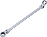 Doppel-Ratschen-Gelenkschlüssel | SW 16 x 18 mm