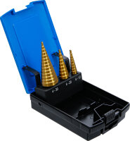 Stufenbohrer-Satz | titannitriert | Ø 4 - 30 mm |...