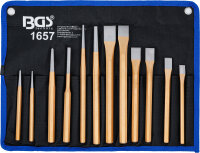 Splintentreiber-/ Meissel-/ Körner-Satz | 12-tlg.