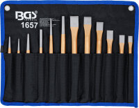 Splintentreiber-/ Meissel-/ Körner-Satz | 12-tlg.