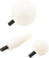 Kunststoff-Ersatzköpfe für Ausbeueleisen | M5 x...