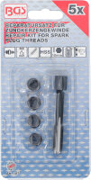 Reparatursatz für Zündkerzengewinde | M8 x 1,0 | 5-tlg.