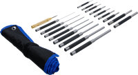 Splintentreiber-Satz | 100 - 150 - 200 mm | 1,5 - 9,5 mm | inkl. Körner | 18-tlg.
