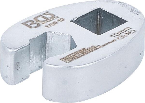 Hahnenfußschlüssel | Antrieb Innenvierkant 10 mm (3/8") | SW 10 mm