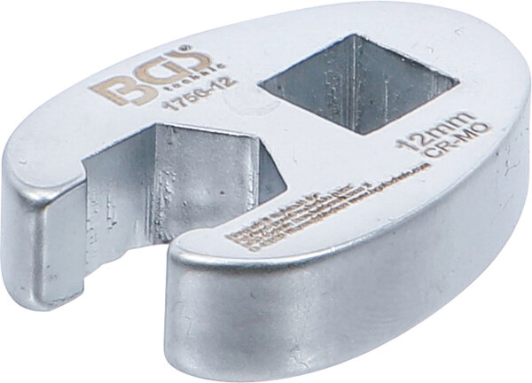 Hahnenfußschlüssel | Antrieb Innenvierkant 10 mm (3/8") | SW 12 mm