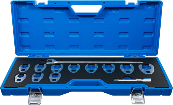 Hahnenfußschlüssel-Satz | Antrieb Innenvierkant 12,5 mm (1/2") | SW 20 - 32 mm | 13-tlg.