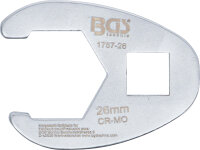 Hahnenfußschlüssel | Antrieb Innenvierkant 12,5 mm (1/2") | SW 26 mm