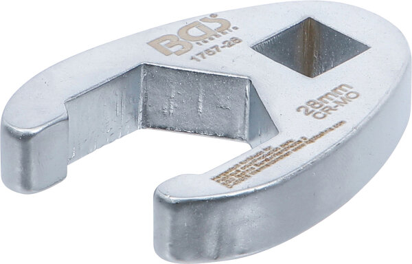 Hahnenfußschlüssel | Antrieb Innenvierkant 12,5 mm (1/2") | SW 28 mm