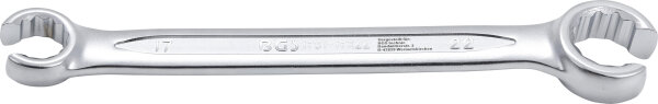 Offener Doppel-Ringschlüssel | SW 17 x 22 mm