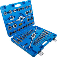 Gewindeschneid-Satz | Zoll | 1/4" - 1" | 45-tlg.
