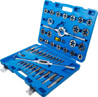 Gewindeschneid-Satz | Zoll | 1/4" - 1" | 45-tlg.