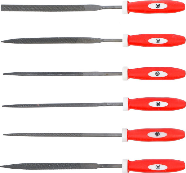 Nadelfeilen-Satz | 140 mm | 6-tlg.