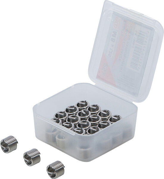 Ersatz-Gewindeeinsätze | M8 x 1,25 | 25-tlg.