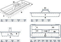 Hartschalen-Werkzeugkoffer-Aufsatz | für Art. 2002