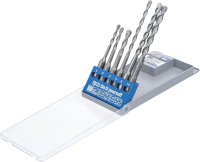 Hammer-Bohrer-Satz | SDS-Schaft, Hartmetallspitze | 5 - 10 mm | 6-tlg.