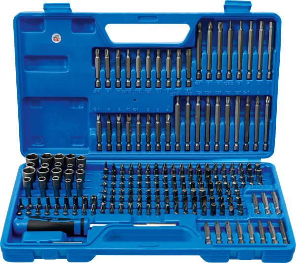 Universal-/Sicherheits-Bit-Satz | Antrieb Außensechskant 6,3 mm (1/4") | 208-tlg.