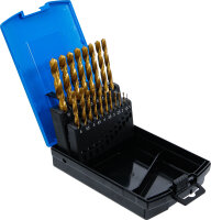 Spiralbohrer-Satz | HSS | titan-nitriert | 1 - 10 mm |...