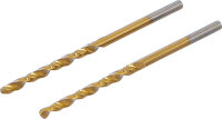 Spiralbohrer | HSS-G | titan-nitriert | 2,5 mm | 2-tlg.