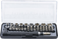 Bit- und Steckschlüssel-/Winkelschrauber-Satz | Antrieb 6,3 mm (1/4") | 26-tlg.