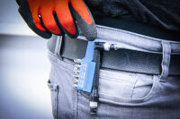 Winkelschrauber mit 7 Doppelklingen-Bits | Antrieb Außensechskant 6,3 mm (1/4") | 8-tlg.