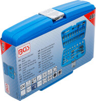 Steckschlüssel-Satz | Antrieb 6,3 mm (1/4") | Zollgrößen | 46-tlg.