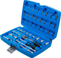 Steckschlüssel-Satz | Antrieb 6,3 mm (1/4") | 46-tlg.