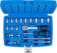 Steckschlüssel-Satz | Antrieb 6,3 mm (1/4") | 46-tlg.