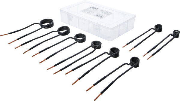 Induktions-Spulen-Satz für Induktionsheizgerät | gerade Bauform | für Art. 2169, 3390, 3391 | 8-tlg.