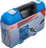 Durchsteck-Steckschlüssel-Satz | Gear Lock | SW 4,5 - 25 mm | 52-tlg.