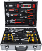 Werkzeug-Satz im Alukoffer | 129-tlg.