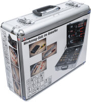 Werkzeug-Satz im Alukoffer | 129-tlg.