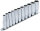 Steckschlüssel-Einsatz-Satz Sechskant, tief | Antrieb Innenvierkant 10 mm (3/8") | SW 8 - 19 mm | 11-tlg.