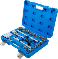 Steckschlüssel-Satz | Antrieb 12,5 mm (1/2") | SW 8 - 32 mm | 27-tlg.