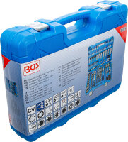 Steckschlüssel-Satz Gear Lock | Antrieb 6,3 mm (1/4") / 10 mm (3/8") / 12,5 mm (1/2") | 192-tlg.