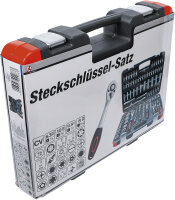 Steckschlüssel-Satz | Antrieb 6,3 mm (1/4") / 10 mm (3/8") / 12,5 mm (1/2") | 172-tlg.