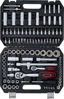 Steckschlüssel-Satz | Antrieb 6,3 mm (1/4") / 12,5 mm (1/2") | 108-tlg.